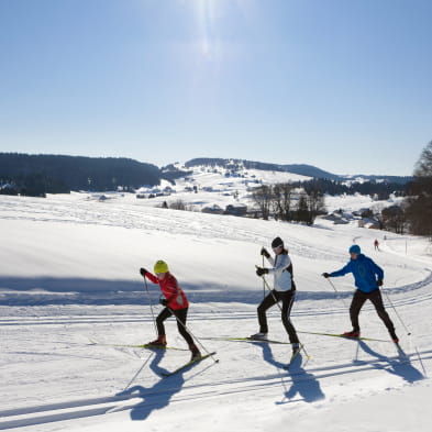 Noordse ski in het Juragebergte