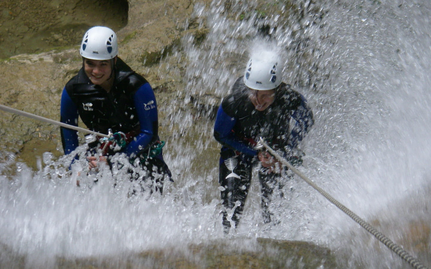 Canyoning avec Lézard des Bois