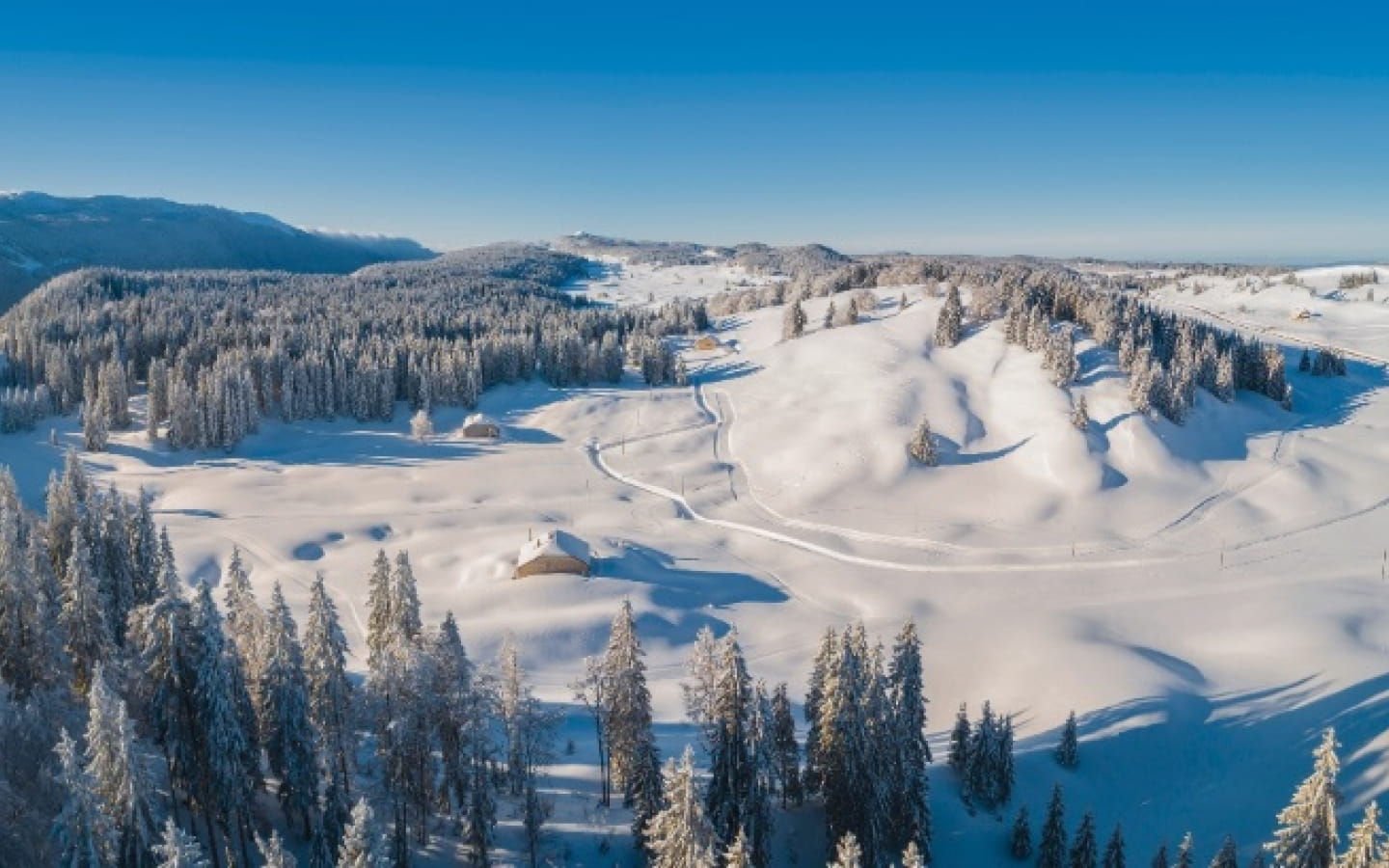 Noordse ski in het Juragebergte