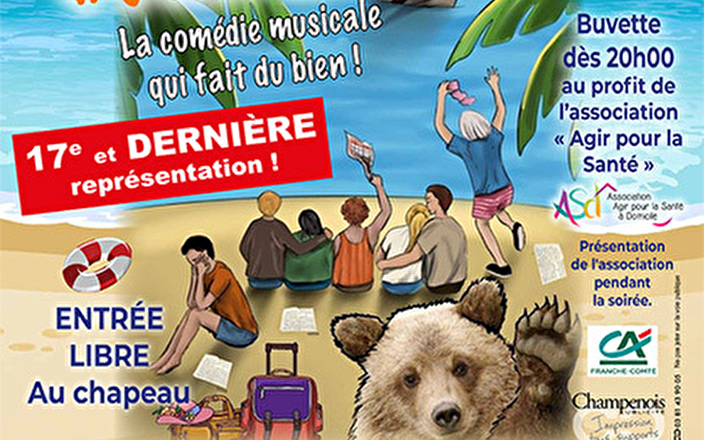 Prachtig eiland in zee