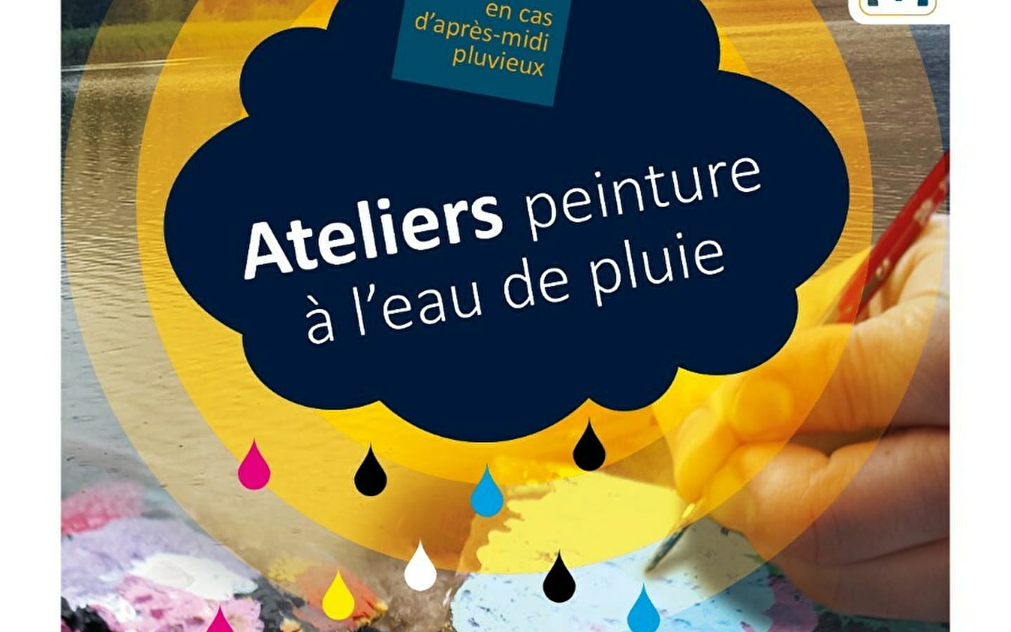 Ateliers peinture à l'eau de pluie