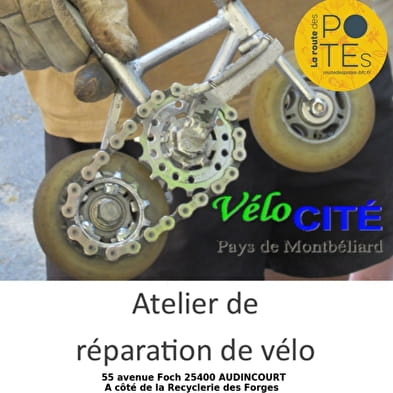 Fiets reparatie werkplaats