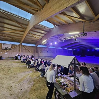 Diner en paardenshow 