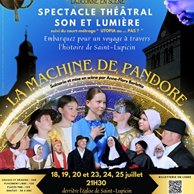 La Machine de Pandore: historische theatervoorstelling met licht en geluid