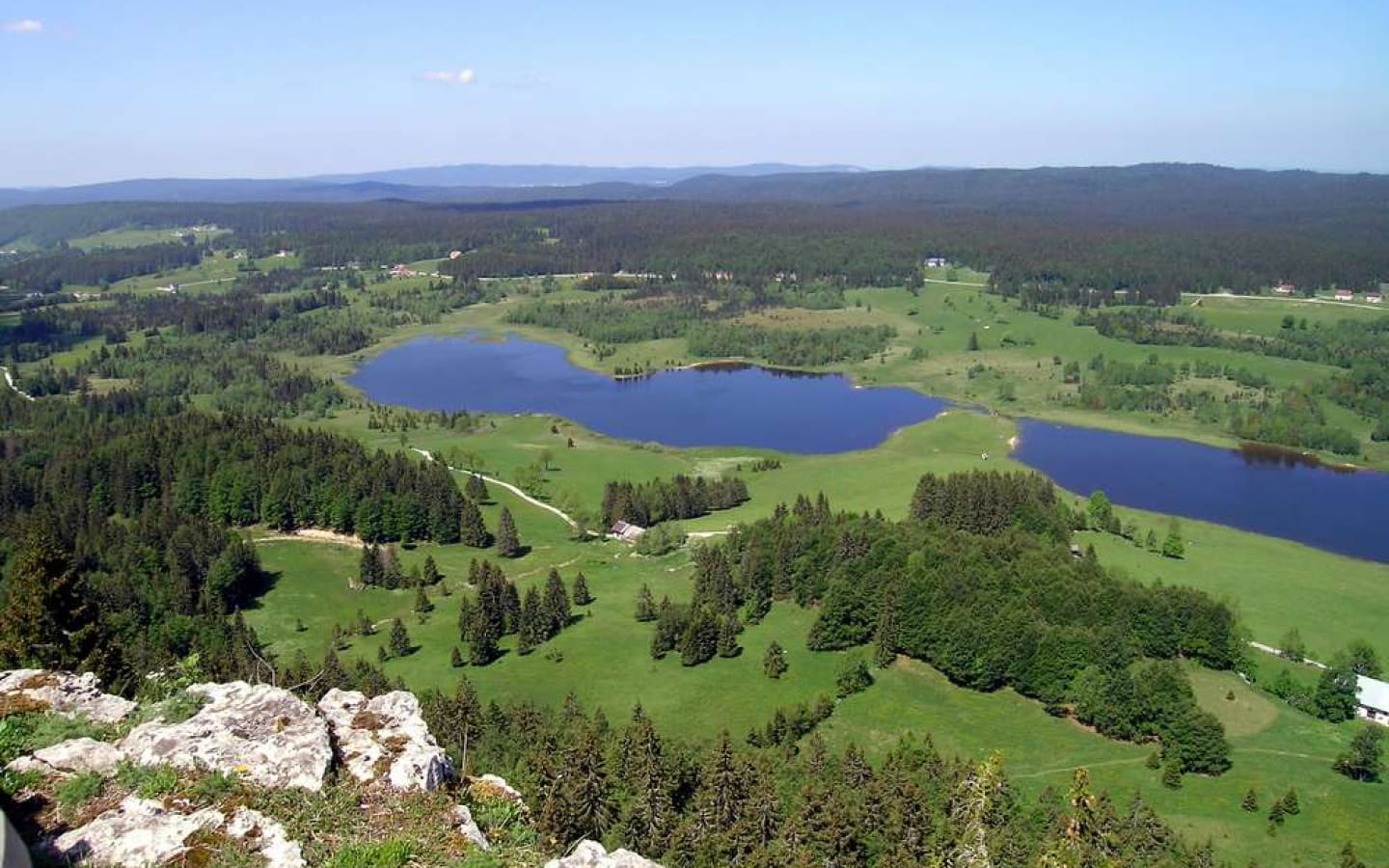 Roche Bernard en Tour des Lacs