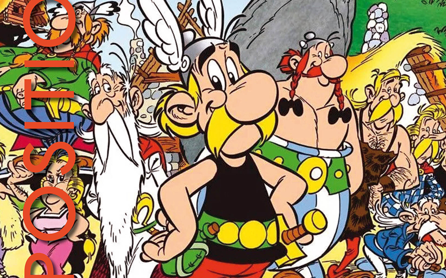 Tentoonstelling - Asterix filmposters