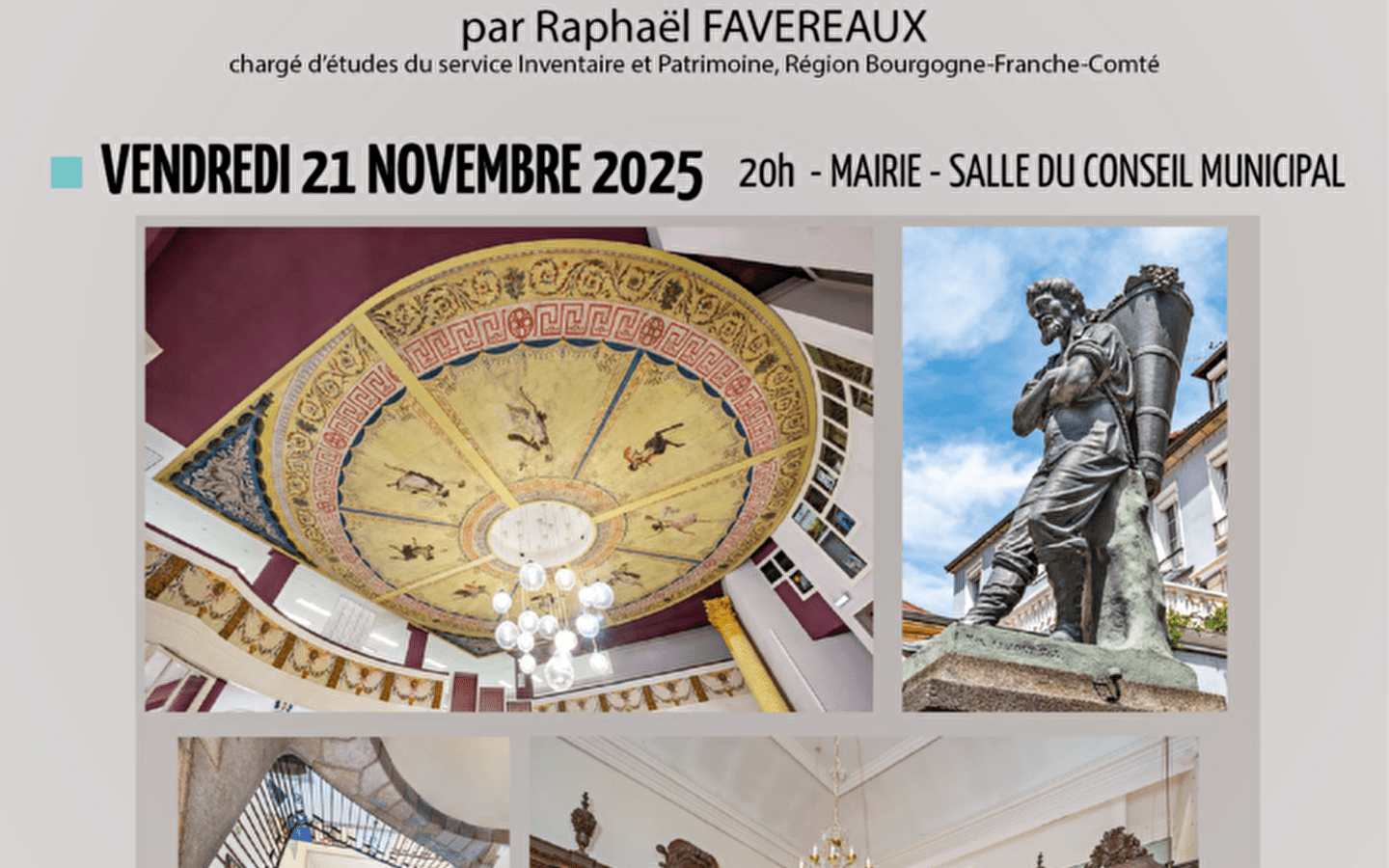 Openbare architectuur in Salins