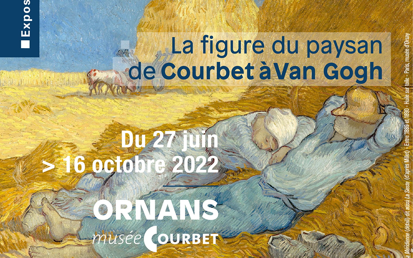 Visites guidées de l'exposition “Ceux de la terre, la figure du paysan de Courbet à Van Gogh”
