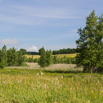 Het meer van Fort-du-Plasne - FORT-DU-PLASNE