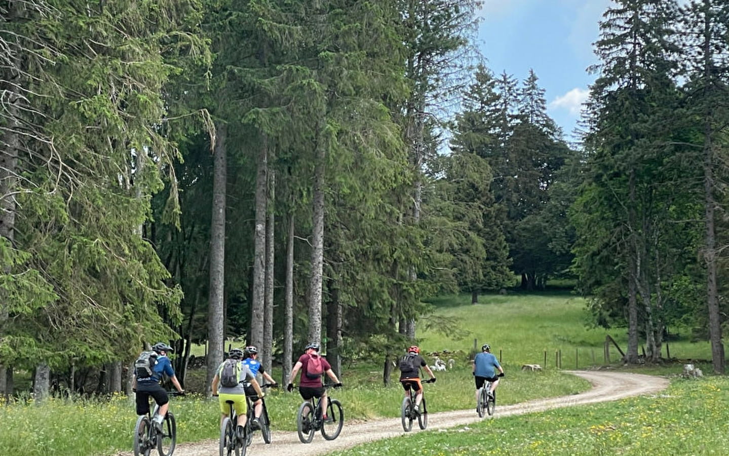 Frans-Zwitserse begeleide tour op een VTTAE
