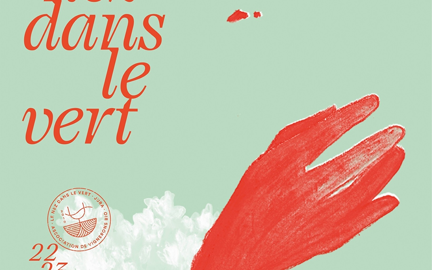 De neus in het groen