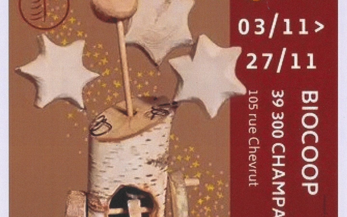 Tentoonstelling 'Copeaux d'étoiles