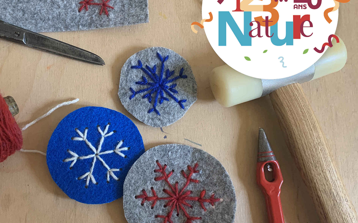 123 NATURE zero waste WORKSHOP: Kerstversiering