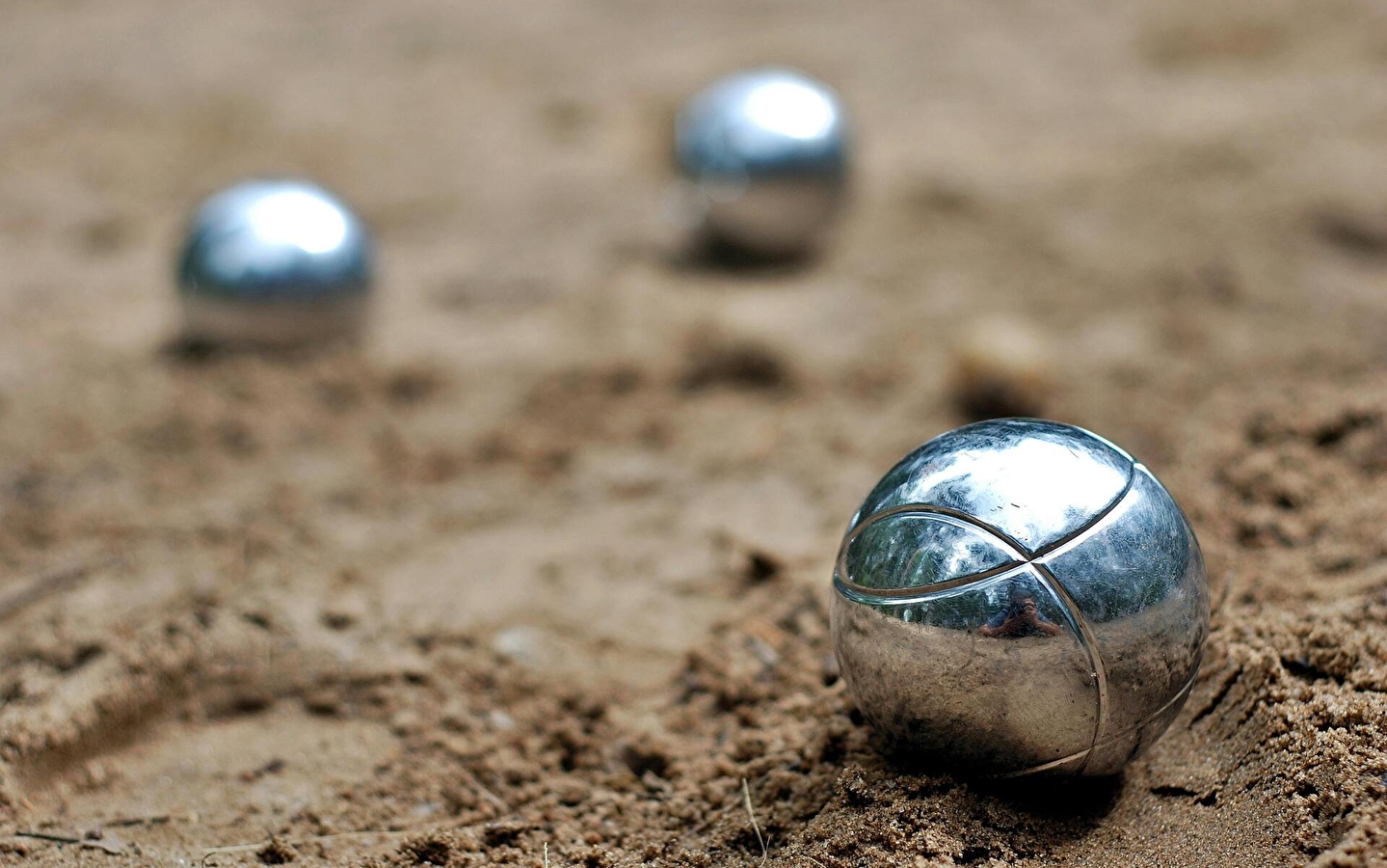 Jeu de boules wedstrijd