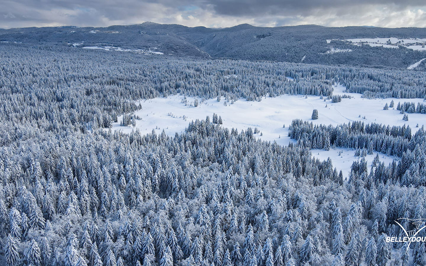 La Prairie - Piste bleue de ski nordique