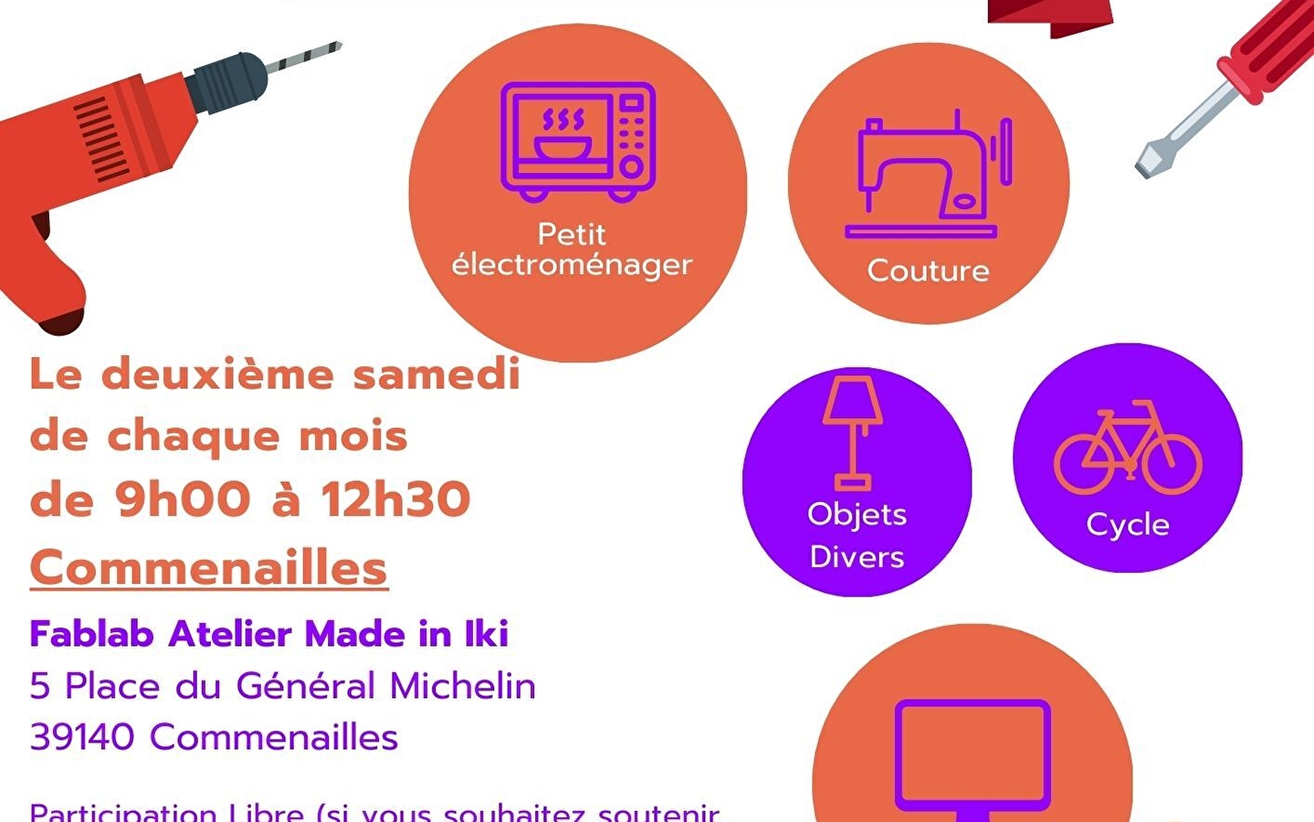 Café Réparation Iki, samen repareren?