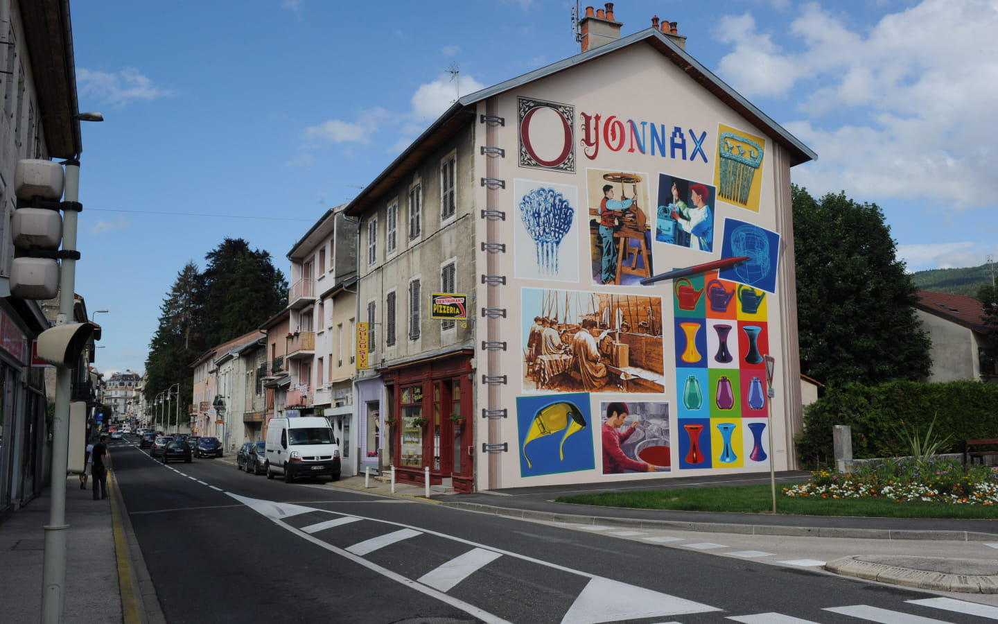 Fresques et murs peints - Histoire d'Oyonnax