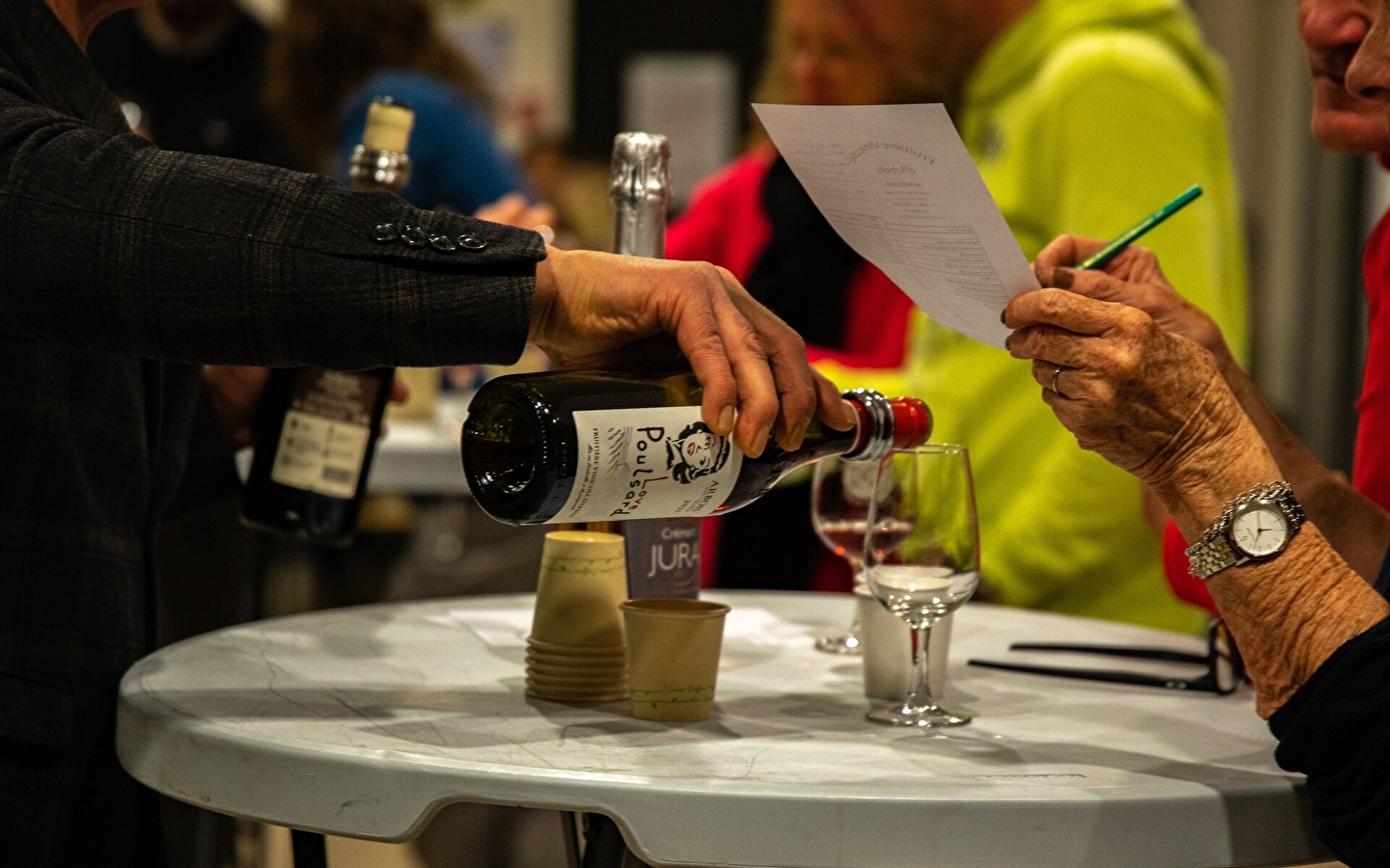 Wijnproeverij - 'Vins du Jura