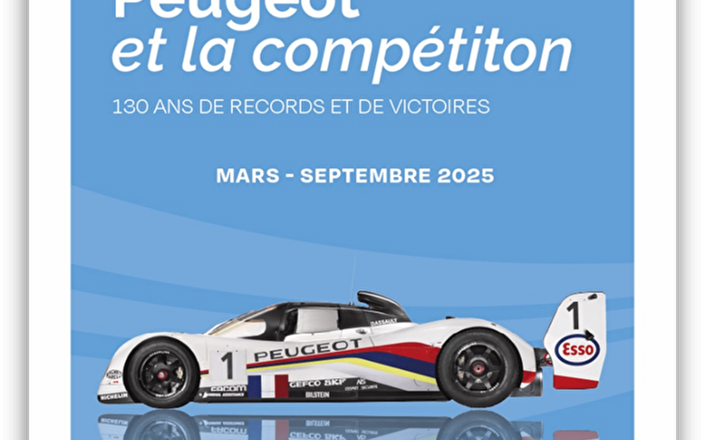 Tentoonstelling 'Peugeot en competitie: 130 jaar records en overwinningen!