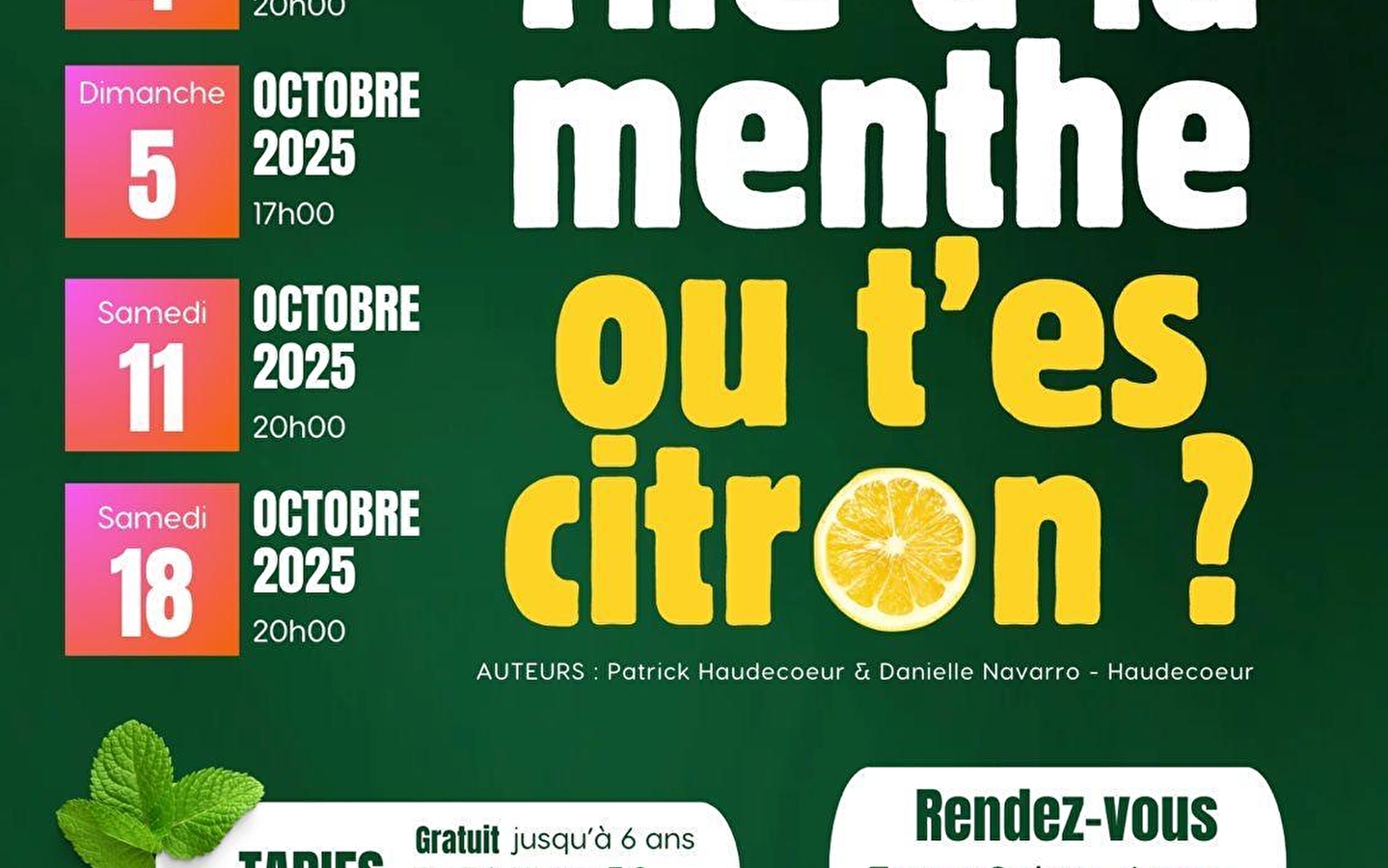 Muntthee of citroenthee