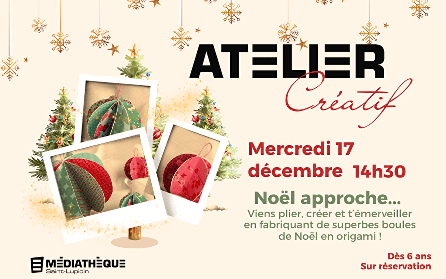 Mediatheek Saint-Lupicin: Creatieve workshop