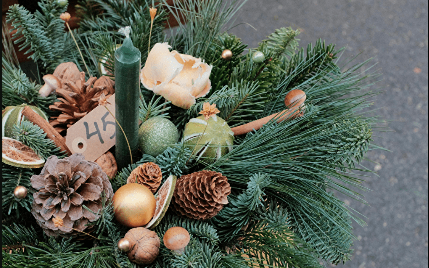 Feestelijke bloemstukken