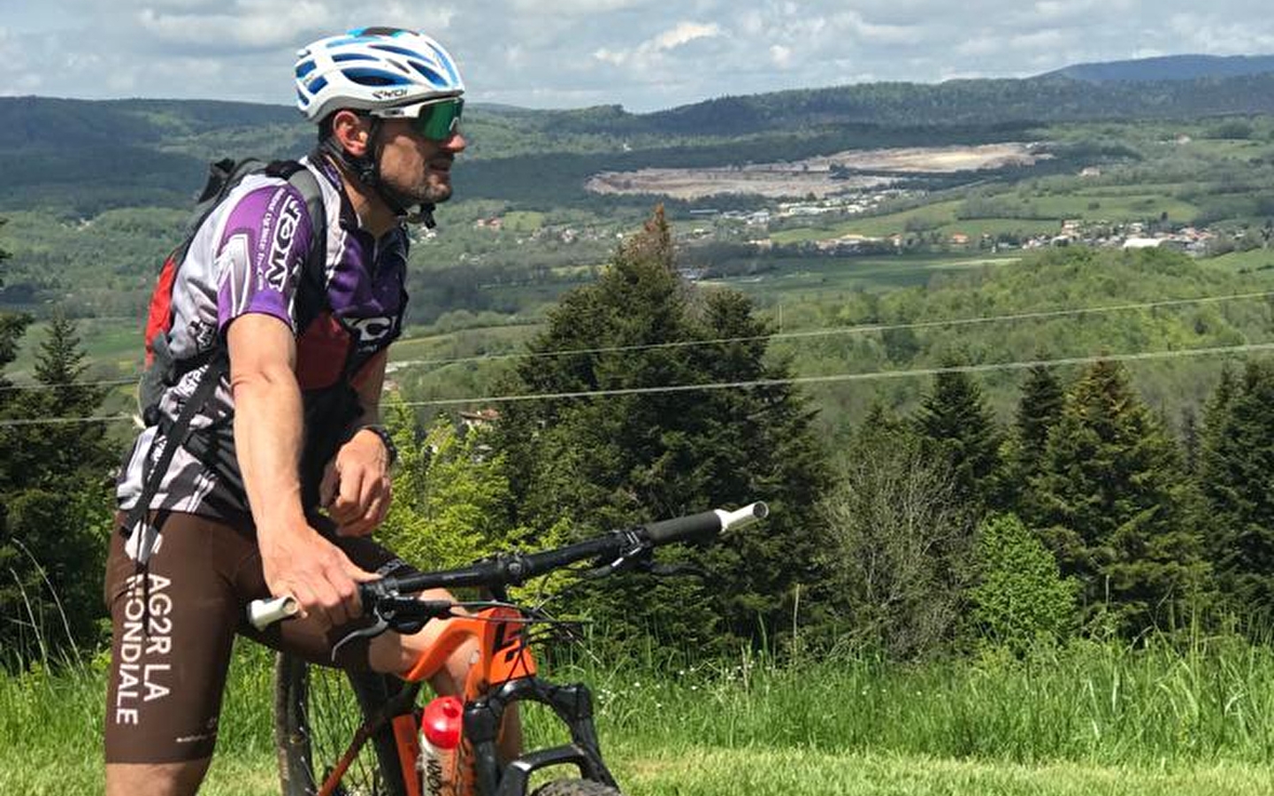 VTT avec Jean Michel Flochon